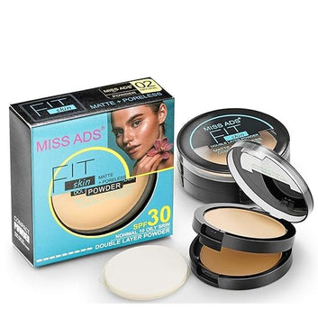 Fit Skin Compact Powder SPF 30 is a lightweight, double-layer compact (MACP014) PACK OF 1