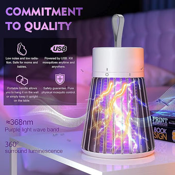 Eco Friendly Electronic LED Mosquito Killer Machine Trap Lamp PACK OF 1 - CL-RI-10374