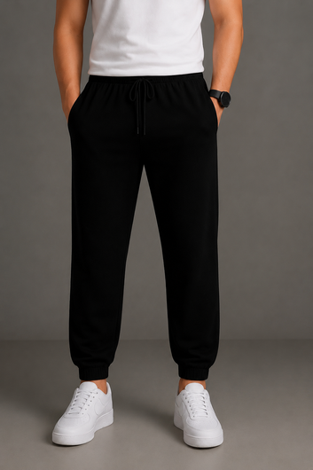 Dark  Blue & Black Track Pant Pack of 2