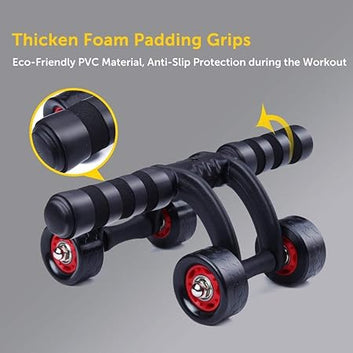 Ab Wheel Fitness Equipment  4 Wheels(pack of1)